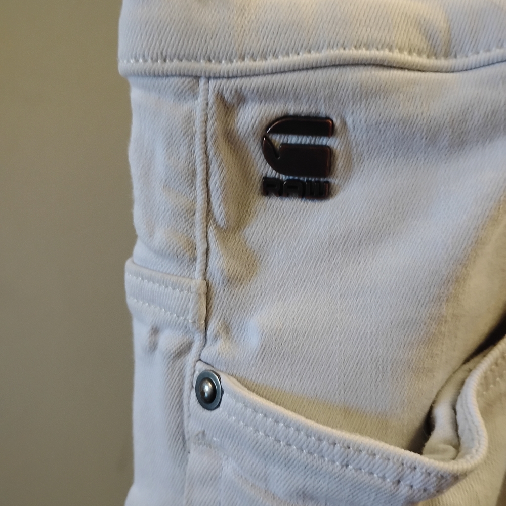 G-Star Raw Light Gray Denim Jeans